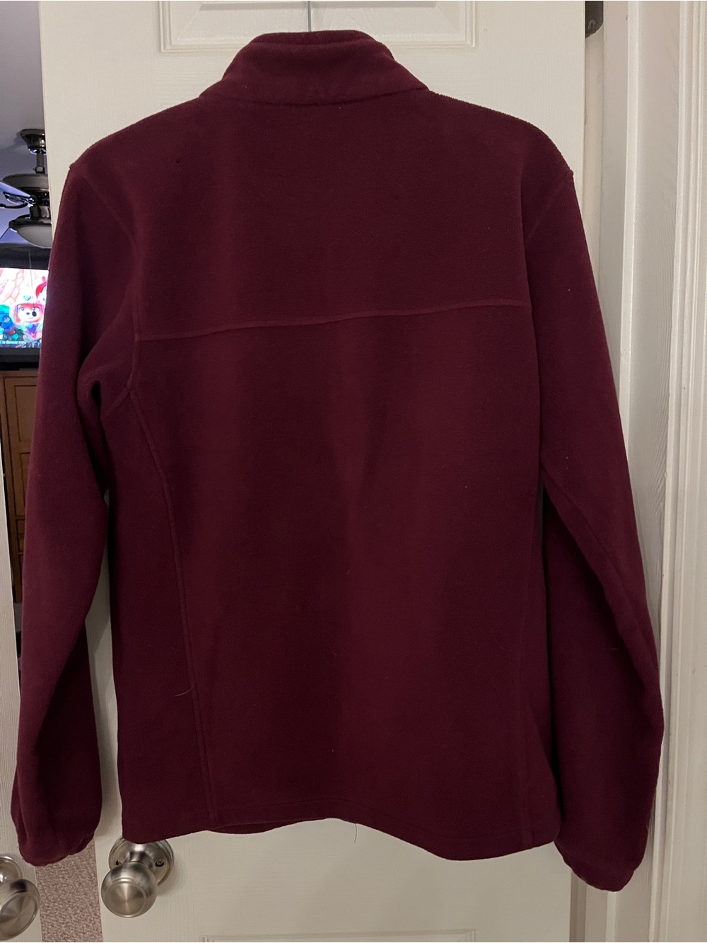 Columbia Women's Full-Zip Teddy Fleece Jacket in Burgundy Size S - Picture 7 of 7
